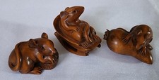 Lot japanese netsuke for sale  Huron