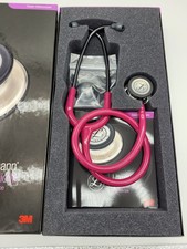 RARO Estetoscópio Littmann Classic III, Acabamento Espelho Framboesa, 27 polegadas 5862 NOVO, usado comprar usado  Enviando para Brazil