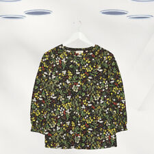Blusa feminina Ex Fat Face manga 3/4 fauna florestal preta floral comprar usado  Enviando para Brazil