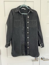 Zara black denim for sale  Cos Cob