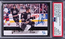 2015-16 UD Buybacks Auto 1º NHL GAME & GOAL Alexander Ovechkin PSA 2/2 Assinado comprar usado  Enviando para Brazil