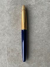 Usado, WATERMAN EDSON BLUE GOLD 18K F NIB FOUNTAIN PEN comprar usado  Enviando para Brazil