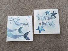 Beach mermaid canvas for sale  Claysburg