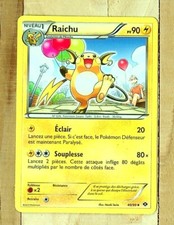Carte pokemon raichu d'occasion  Évreux