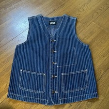 Schott striped denim d'occasion  Expédié en Belgium
