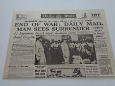 Ww2 wartime newspaper for sale  CLACTON-ON-SEA