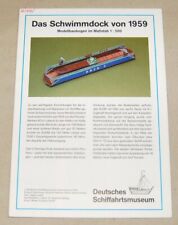 Schwimmdock dock 1959 gebraucht kaufen  Pattensen