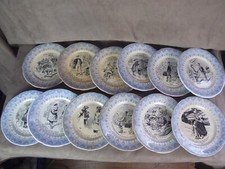 Série assiettes xixème d'occasion  Pézilla-la-Rivière