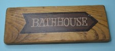 Rustic wooden sign for sale  Norman