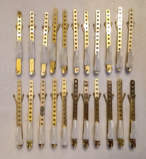 Ganchos de cortina Graber Adjust-Rite deslizamento prega prendedor cortina clipe pino LOTE de 20 comprar usado  Enviando para Brazil