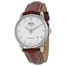 Usado, Relógio masculino Mido Baroncelli automático mostrador branco M86004268 comprar usado Usado, Relógio masculino Mido Baroncelli automático mostrador branco M86004268 comprar usado  Enviando para Brazil