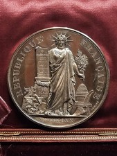 Medaille argent massif d'occasion  Château-Renard