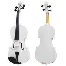 Violino Mendini By Cecilio para crianças e adultos com estojo, arco, afinador - 4/4 MV branco comprar usado  Enviando para Brazil