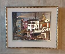 Framed foiled print for sale  Welch