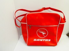 QANTAS CANGURU VOADOR AUSTRALIA AIRLINE VINTAGE VINIL BOLSA DE VIAGEM ESTOJO PORTA comprar usado  Enviando para Brazil