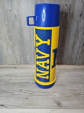 Usado, Garrafa de água vintage Navy University garrafa térmica 13-1/2” de altura NCAA Naval Academy comprar usado  Enviando para Brazil
