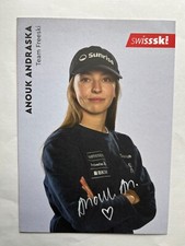 Autogramm ANOUK ANDRASKA-Freestyle Skiing SCHWEIZ-Bühler SC-handsigniert-AK na sprzedaż  Wysyłka do Poland