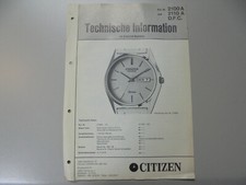 Citizen technische information gebraucht kaufen  Bad Königshofen