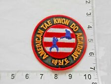 Patch Vintage Americano Tae Kwon Do Academy Artes Marciais Compre um e ganhe um grátis comprar usado  Enviando para Brazil