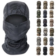 Máscara facial camuflada tática caça tiro balaclava cachecol capuz de snood chapéu comprar usado  Enviando para Brazil