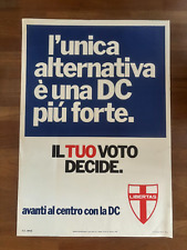 Poster politica manifesto usato  San Lazzaro di Savena