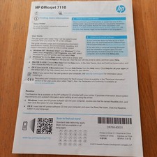 Colour officejet7110 priner for sale  CROYDON