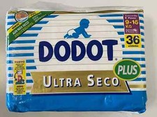 Vintage Pieluchy Pieluchy Plastik Hiszpańskie Pampery - Dodot Rozmiar 4 1996 na sprzedaż  PL