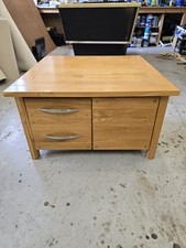 Solid oak coffee for sale  NORWICH