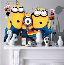 Adesivo de parede Dispicable Me vinil adesivo quarto menino menina decoração para casa, usado comprar usado  Enviando para Brazil