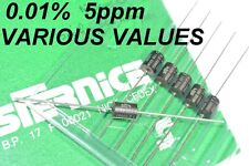 Resistor axial de alta precisão 0,01% 5ppm VISHAY RAK1 baixa indicação Valores: 1K... 100K comprar usado  Enviando para Brazil