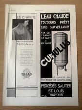 Publicité 1931 bijoutier d'occasion  Bordeaux-