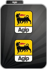 Set adesivi agip usato Set adesivi agip usato  Fiumicino
