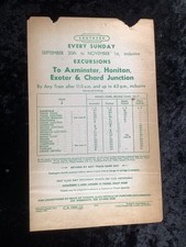 1949 railway handbill for sale  PETERBOROUGH