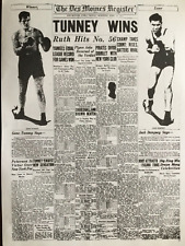 Poster newspaper page for sale  LYTHAM ST. ANNES
