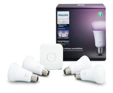 Philips Hue White and Color Ambiance A19 60W LED equivalente inteligente, usado comprar usado  Enviando para Brazil