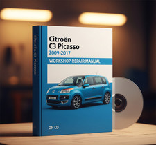 Citroen C3 Picasso 2009-2017 manual de oficina guia de reparo em CD. comprar usado  Enviando para Brazil
