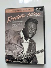 Freddie King Guitar Signature Licks (DVD, Hal Leonard) aula de guitarra blues OOP comprar usado  Enviando para Brazil
