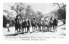 Usado, Cartão postal 1940 Madera Canyon Arizona Mountain Trip Santa Rita Lodge RPPC 25-3883 comprar usado  Enviando para Brazil