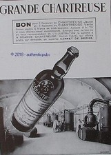 Publicite grande chartreuse d'occasion  Cires-lès-Mello