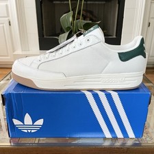 Tamanho 10.5 - Adidas Rod Laver - Core White/Collegiate Green - ENVIO NO MESMO DIA, usado comprar usado  Enviando para Brazil