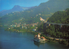 Postcard switzerland chateau d'occasion  Expédié en Belgium