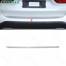 Ajuste para BMW X1 F48 2016-2021 tampa traseira de aço prata tampa do porta-malas acabamento tira 1* comprar usado  Enviando para Brazil