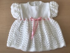 Hand knitted dress for sale  Shipping to Ireland