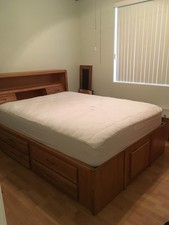 Oak bookcase platform for sale  USA