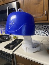 Secador de cabelo portátil estilo capota chapéu rígido azul ION comprar usado  Enviando para Brazil