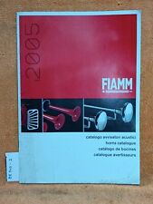Fiamm catalogo avvisatori usato  Venetico