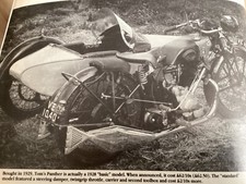Panther schneider sidecar for sale  BRIGHTON