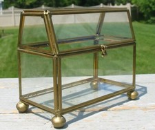Vtg brass glass for sale  Racine