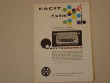 Advertising pubblicità 1962 usato  Salerno