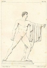 Antica stampa del usato  Roma
